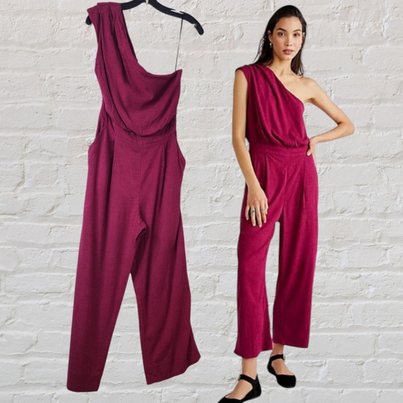 Free People Cropped 'Avery' Jumpsuit - Picture 3 of 8